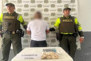 Pasajero fue sorprendido con un kilogramo de cocaína a su paso por El Espinal