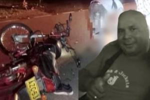 Falleció otro motociclista tras chocar violentamente contra un tractor en la vía Cucuana – Ortega