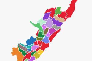 Mapa del Huila.
