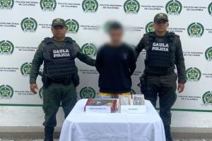 Capturaron a alias ‘Chanchis’ reconocido extorsionista en la Arboleda del Campestre en Ibagué