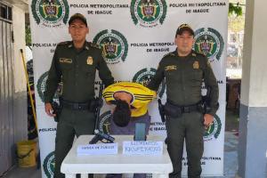  ¡Atención! Capturado por pegarle un ‘cachazo’ a su víctima por robarle el celular en Ibagué