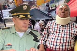 “No hubo abuso policial, el señor se resbaló en Purificación”: coronel Fabio Ojeda