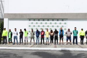 Desarticulación banda delincuencial ‘Las Hienas’ en la plaza de la 21 de Ibagué