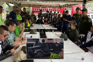 ¡Llegó la hora! Inició la fase final del desalojo de Villa Resistencia en la comuna 8 de Ibagué