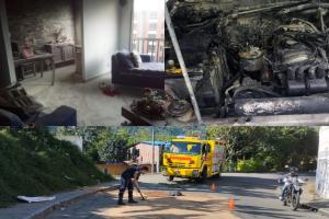 Fin de semana pasado por incendios estructurales, forestales y vehiculares en Ibagué