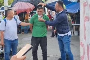 En video: Así fue la captura en Villavicencio de Harold Echeverry, asesino de Dayana González en Cali