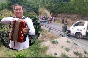 Muere acordeonero en fatal accidente de tránsito en zona rural del Huila