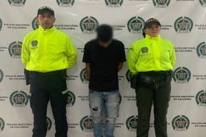 Cayó alias ‘Metralleta’ peligroso sicario del norte del Tolima y Quindío