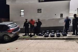 Cayó millonario alijo de marihuana en zona rural de alpujarra