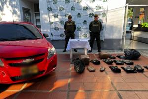¡De película! Se registró persecución y balacera con los del carro rojo en la vía a Rovira