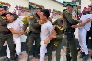 En video: Presunto abuso de autoridad por parte de dos uniformados en Venadillo