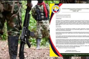  Panfletos que pertenecerían a las disidencias de las Farc crean zozobra en municipios del norte del Huila 