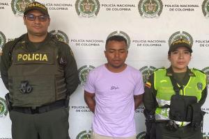Sujeto fue capturado en Ibagué y pagará 200 meses de prisión por intentar asesinar a un policía en el Quindío