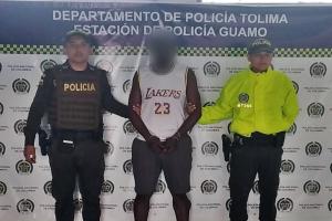 Cayó alias ‘Balanta’ por agredir a su excompañera y prenderle fuego a su vivienda el Guamo