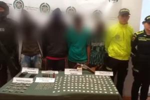 Tras cinematográfico megaoperativo de persecución capturaron cuatro delincuentes en zona rural de Fresno