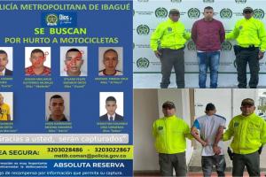 Autoridades lanzaron el cartel de los más buscados por hurto de autopartes y motos en Ibagué
