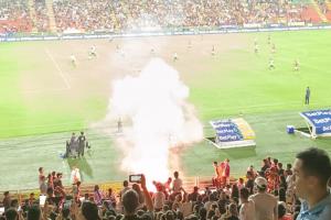 Dos hinchas resultaron heridos tras riña mientras jugaba el Tolima y América en Ibagué