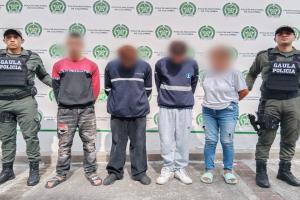 Desarticularon banda ‘Los Rodilla’ tras imponentes operativos simultáneos en Bogotá, El Rosal y Mariquita