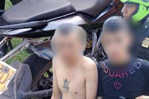 Tremenda persecución a sujetos en moto quienes fueron requeridos por personal de la Sijín 