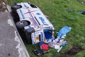 Buscan Turbo que colisionó a la ambulancia de ALS en Manizales, provocando la muerte de la una mujer