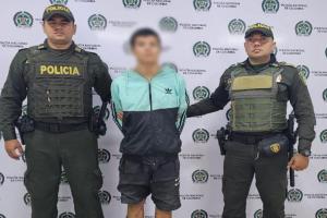 Capturaron y enviaron tras las rejas a ‘Brandon’ el delincuente más peligroso de la comuna 8 de Ibagué