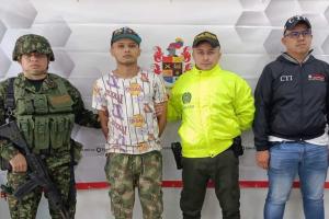 Atención: Ejército capturó integrante del grupo delincuencial común ‘Los Reclutadores’ en Ataco - Tolima