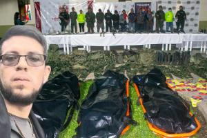 Alias Capotillo fue dado de baja en operativo contra el frente Ismael Ruiz
