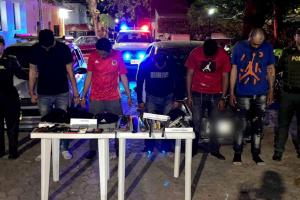 Capturados ladrones