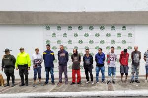 Policía desarticuló la banda ‘The Ghosts’: 11 objetivos delincuenciales tras las rejas