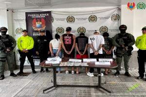 A la cárcel y sin alas quedaron ‘Las Águilas’ tras atracos entre la vía Carmen de Apicalá y Melgar