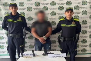 Capturaron sujeto armado con ánimos de delinquir en Chicoral