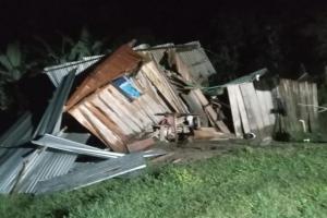 ¡Tragedia! Falleció una joven y su esposo herido tras derrumbe sobre vivienda en zona rural de Chaparral