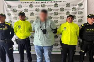 Capturaron a ‘Osama’ peligroso sicario en El Espinal