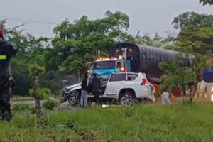 Accidente funcionarias 2024