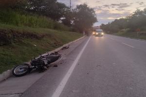¡Tristeza! Falleció funcionaria del peaje tras accidentarse en su moto en Alvarado