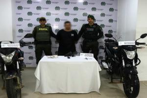 Imponente operativo por tierra y aire para localizar a un ladrón de moto en Ibagué