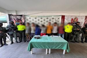 Desarticularon banda ‘Los Galleros’, liderada por ‘El  Crespo’ en El Espinal