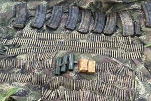 : Militares ubicaron material de guerra de la Subestructura Frente Ismael Ruiz en zona rural de Chaparral