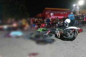 Policía en moto habría causado la muerte a peatón en el barrio Germán Hurtas de Ibagué