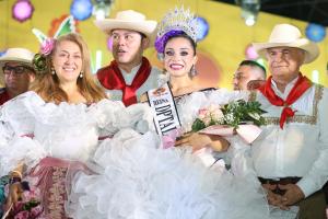 Melissa Eugenia Rincón Hernández, es la reina departamental del Bambuco  