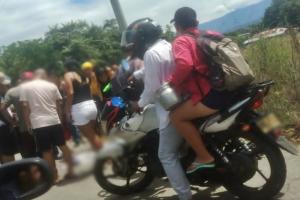 En trágico accidente falleció una menor de 7 años en la vía que conducto de Coyaima a Castilla