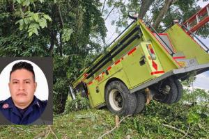 Bombero falleció en accidente de tránsito al norte del Tolima.