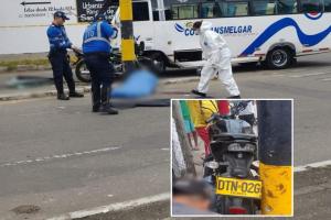 Dos accidentes fatales enlutan a dos familias de motociclistas en Melgar