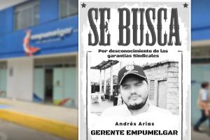 Amenazas contra gerente de Empumelgar