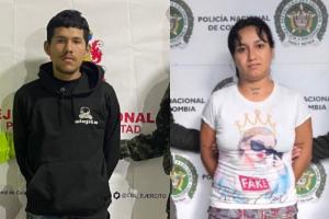 A la cárcel 'Dago' y la 'Diabla' por realizar extorsiones a nombre de las disidencias de las Farc en Tolima.