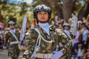 Desfile del 20 de julio en Ibagué.