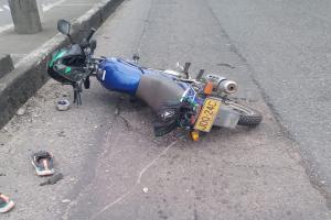 Falleció motociclista que se había accidentando frente al batallón Rooke en Ibagué