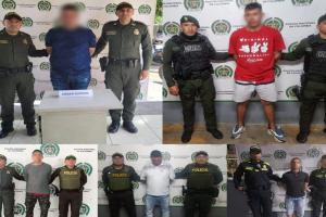 Cayeron cinco presuntos homicidas en Ibagué