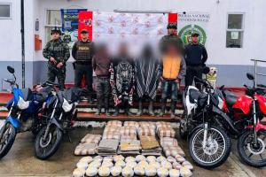 Incautación de droga en Roncesvalles, Tolima.