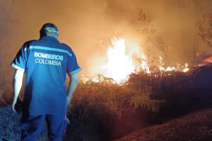 Cinco municipios del Huila afectados por incendios. 